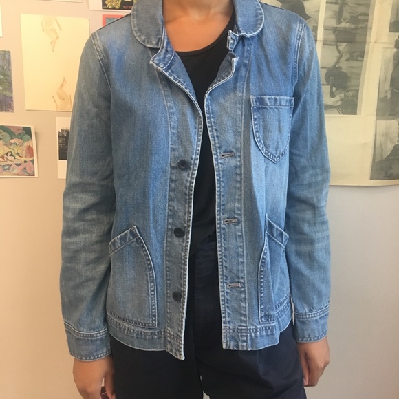 madewell joshua tree denim jacket